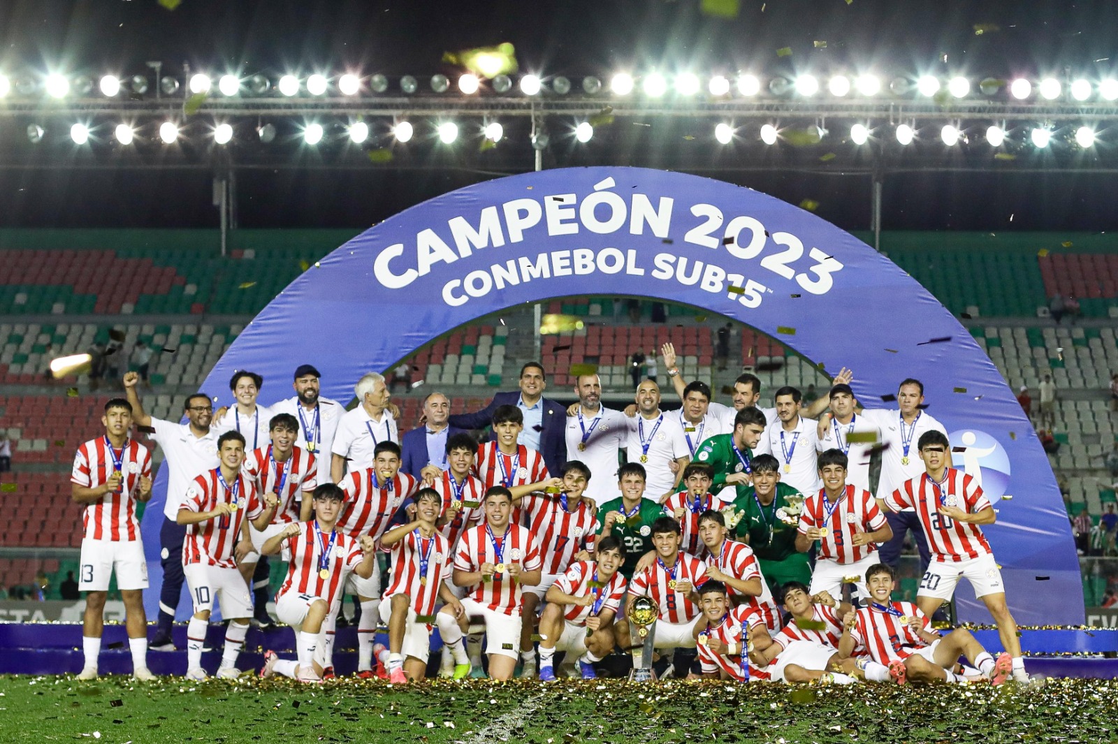 PARAGUAY SE CONSAGRO CAMPEON DE LA CONMEGOL 2024, TRAS VENCER DESDE LOS 12 PASOS A ECUADOR.